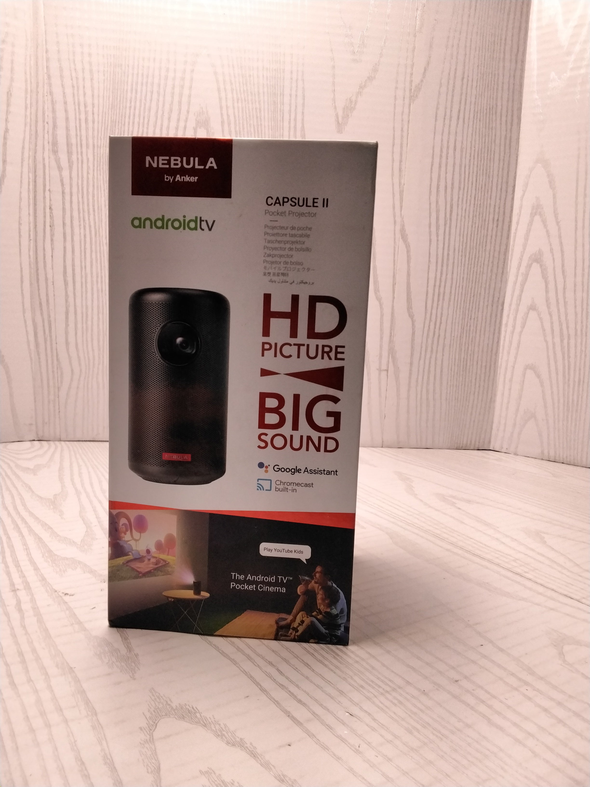 Anker Nebula Capsule II Pocket Projector - Andriod TV 9.0- 2+8GB (7897695289582)